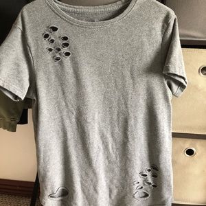 RARE: alphalete distressed T